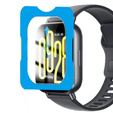2x Загартоване скло з монтажною рамкою ERBORD для Xiaomi Redmi Watch 5 Active