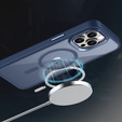 Чехол для iPhone 15 Pro Max, MagColor для MagSafe, темно-синий