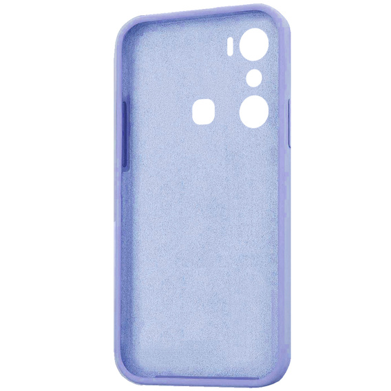 Чoхол до Infinix Hot 20i, Silicone Lite, фіолетовий