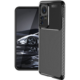 Чoхол до Xiaomi 12T, Carbon Gel, чорний
