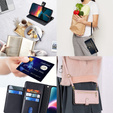 Чохол-книжка для Infinix Note 40 Pro, Wallet Zipper Pocket, чорний