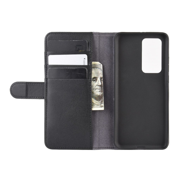 Откидной чехол для Huawei P40, Wallet, чёрный
