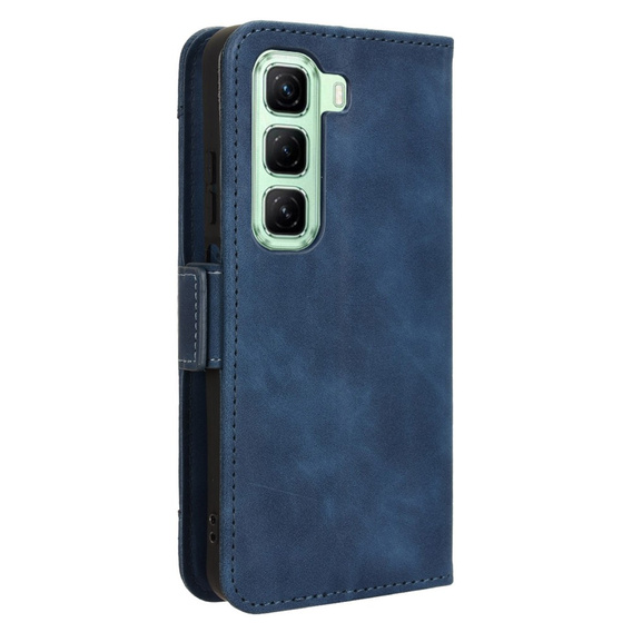 Откидной чехол для Infinix Hot 50 4G, Card Slot, темно-синий