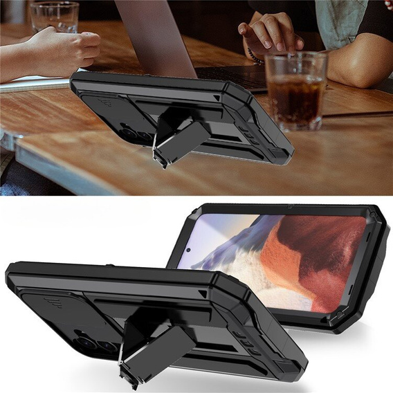 Бронированный чехол для Samsung Galaxy S24, R-JUST, чёрный