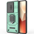 Чохол для Xiaomi Redmi Note 13 5G, KickStand Camera Lens, зелений