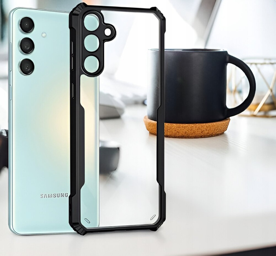 Чoхол до Samsung Galaxy M55 5G, AntiDrop Hybrid, чорний