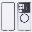 Магнітний чохол для Samsung Galaxy S23 Ultra 5G, Aroma Hybrid, чорний