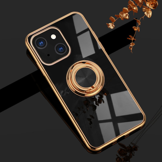 Чoхол до iPhone 13, Electro Ring, чорний