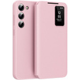 Фліп-чохол для Samsung Galaxy S23, Smart View Wallet, рожевий