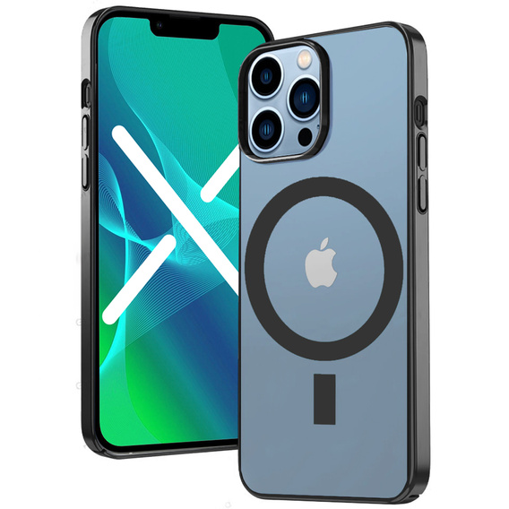 Чехол до iPhone 13 Pro Max, ERBORD Hybrid MagSafe Case, синий
