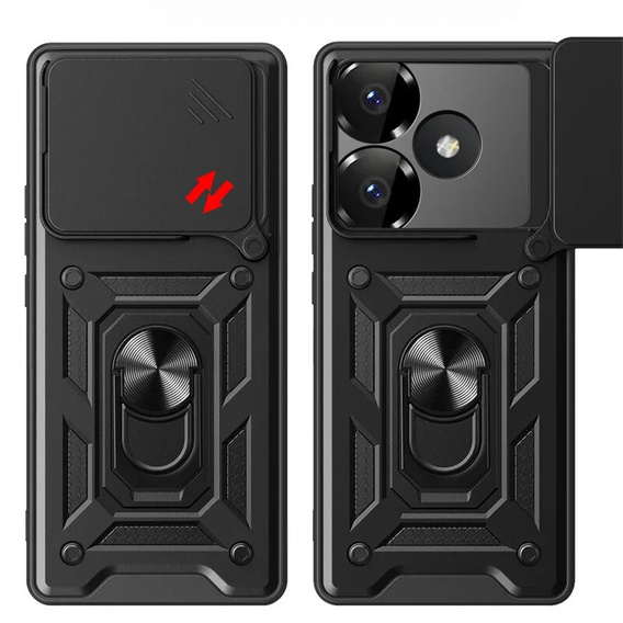 Чохол NOX Camera Slide Xiaomi Redmi 13, CamShield Slide, чорний