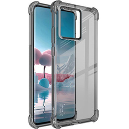 Чoхол IMAK до Motorola Edge 40 Neo, Dropproof, прозорий / чорний