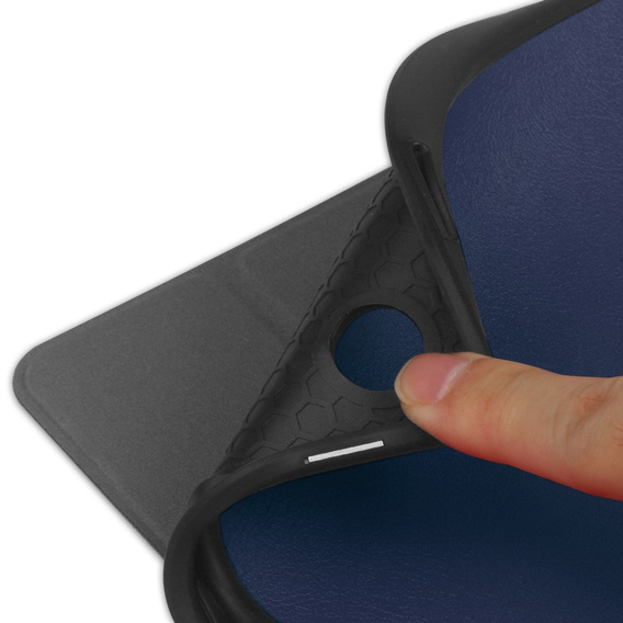 Чехол для Samsung Galaxy Tab A9+, Tri-fold,  темно-синий