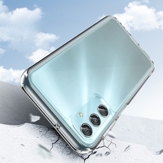 Чехол до Samsung Galaxy A25 5G, Fusion Hybrid, прозрачный + 9H стекло