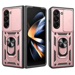 Чехол NOX Camera Slide Samsung Galaxy Z Fold5 5G, CamShield Slide, розовый rose gold