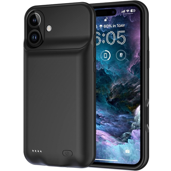 Чохол з батареєю 7000mAh до iPhone 13 Pro Max, чорний