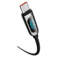 BASEUS Kaбель USB PD100W/QC3.0 Type-C 200cm - Grey/Black
