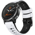 Силиконовый ремешок для Fitbit Inspire 3, Garmin Fenix 22mm, White