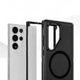 Чохол з рамкою для Samsung Galaxy S23 Ultra, для MagSafe, чорний