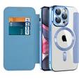 Чохол-книжка для iPhone 15 Pro, RFID Wallet MagSafe CamShield, м'яти