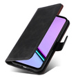 Откидной чехол для Realme C67, Leather Wallet, чёрный