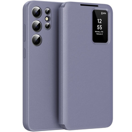 Фліп-чохол для Samsung Galaxy S22 Ultra, Smart View Wallet, фіолетовий