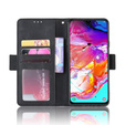 Футляр з клапаном для Samsung Galaxy A20s, Card Slot, чорний