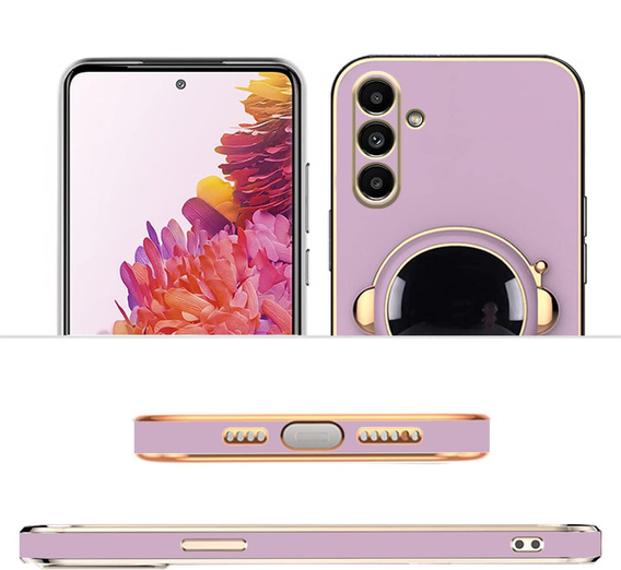 Чoхол до Samsung Galaxy A36 5G, Astronaut, фіолетовий