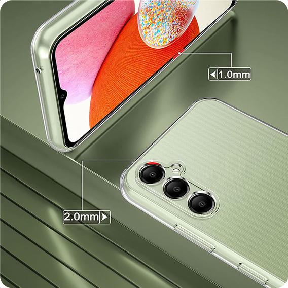 Чохол для Xiaomi Redmi 13C / Poco C65, Tech-Protect, FlexAir Hybrid, прозорий