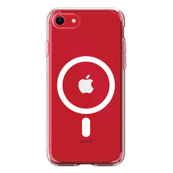 Чехол ERBORD MagSafe для iPhone SE 2020/SE 2022, Hybrid Case, Clear