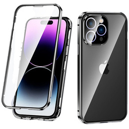 Чохол для iPhone 14 Pro Max, Magnetic Dual Glass, чорний