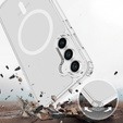 Чехол для Samsung Galaxy S23 FE, для MagSafe, Hybrid Case, прозрачный