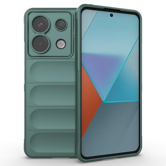 Чехол до Xiaomi Redmi Note 13 Pro 5G, Gaming Shockproof, зелёный