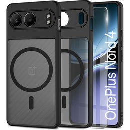 Чохол для OnePlus Nord 4, для MagSafe, ERBORD Matt Case, чорний + захисне скло