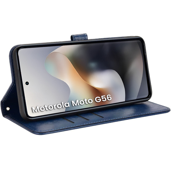 Чохол-фліп для Motorola Moto G56 5G, Wallet Rhombus, м'яти