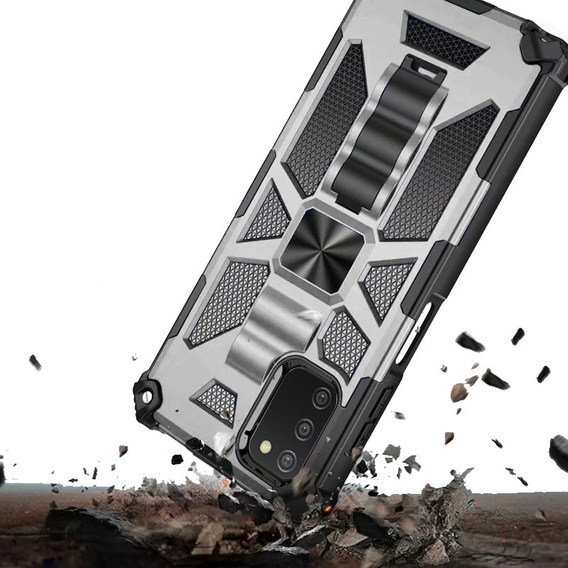 Чoхол до Samsung Galaxy A03s, Armor Kickstand, білий