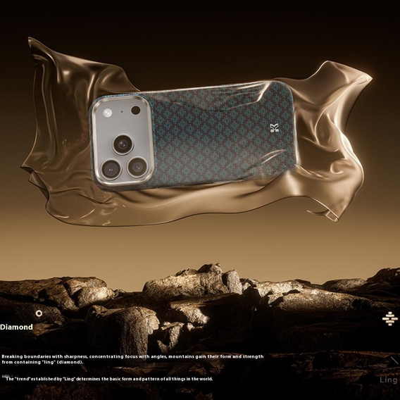 Чохол BENKS C1 Kevlar Aramid Fiber для MagSafe для iPhone 17 Pro Max