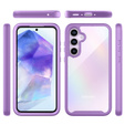 Чoхол Shockproof до Samsung Galaxy A55 5G, із захисним екраном, фіолетовий
