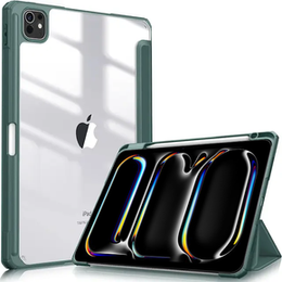 Чехол для iPad Pro 11" 2024 (5 gen.), Smartcase Hybrid, с местом для стилуса, зелёный
