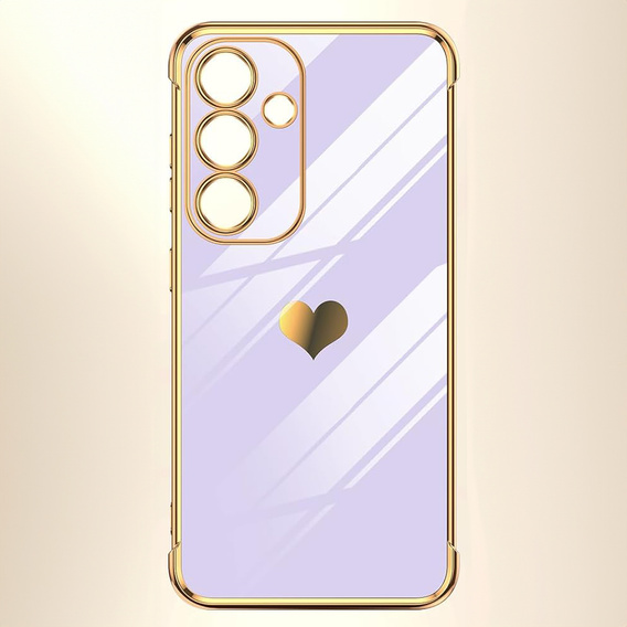 Чoхол до Samsung Galaxy S25 FE, Electro heart, фіолетовий