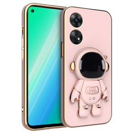 Чoхол до Oppo Reno8 T, Astronaut, рожевий