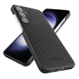 Чехол для Samsung Galaxy S24, ERBORD Full Kevlar, для MagSafe, чёрный