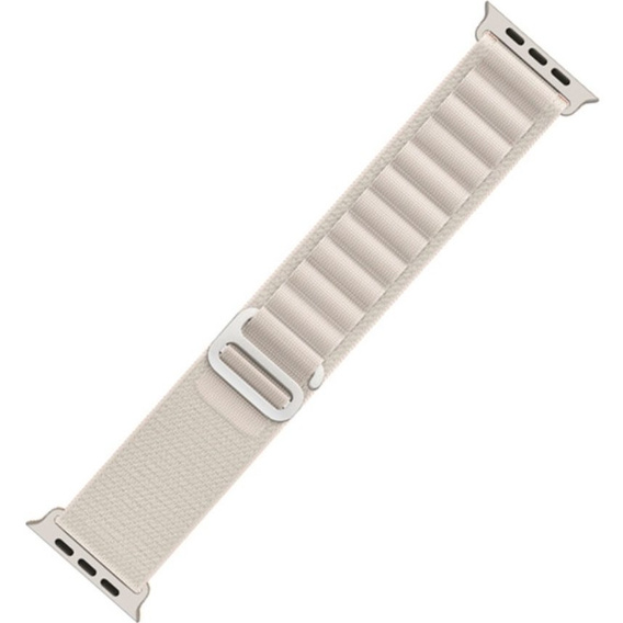 Нейлоновый ремешок до Apple Watch 1/2/3/4/5/6/7/8/SE/ULTRA 42/44/45/49mm, White
