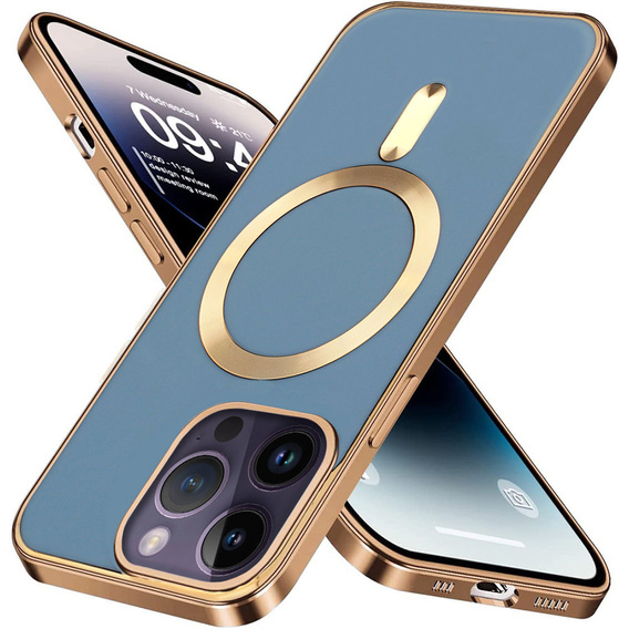 Чехол ERBORD MagSafe до iPhone 12Pro Max, Blue