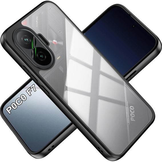 Прозорий чохол Fusion Hybrid для Xiaomi Poco F7 5G