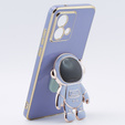 Чехол до Motorola Moto G84 5G, Astronaut, синий