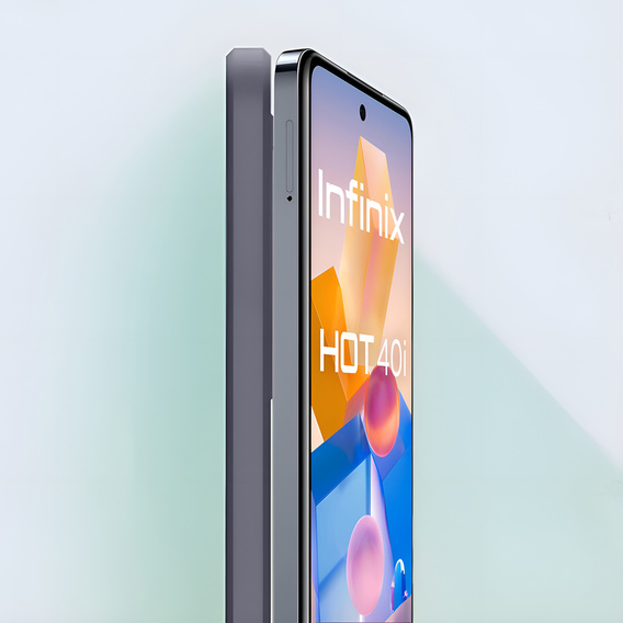 Чoхол до Infinix Hot 40i, Silicone Lite, лавандовий