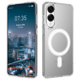 Чохол для Samsung Galaxy S25 Edge, Fusion Hybrid, для MagSafe, прозорий
