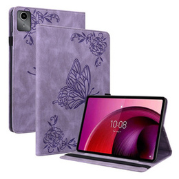 Чехол для Lenovo Tab M11, Butterfly, фиолетовый