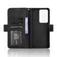 Футляр з клапаном для Realme 14X / Realme C75, Card Slot, чорний